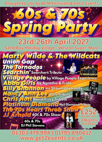 60'S & 70'S Spring Party