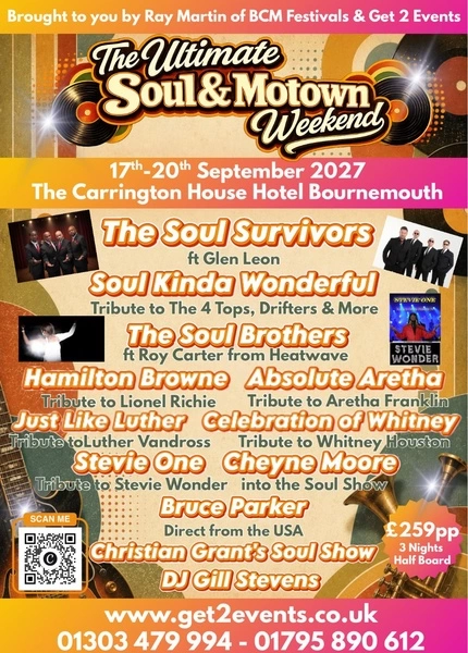 The Ultimate Soul & Motown Weekend