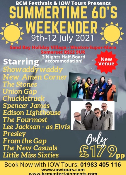 Summertime 60's Weekender