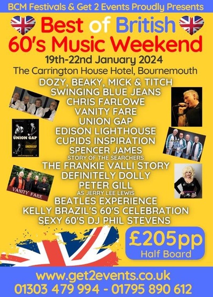 Best Of British 60's Festival