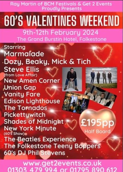 60's Valentines Weekend