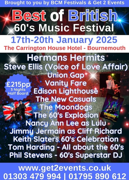 Best of British 60's Music Festival